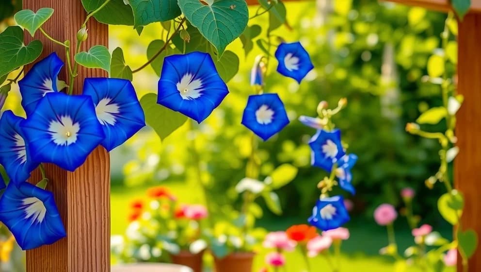 Blomma för dagen så odlar du den vackra klätterväxten